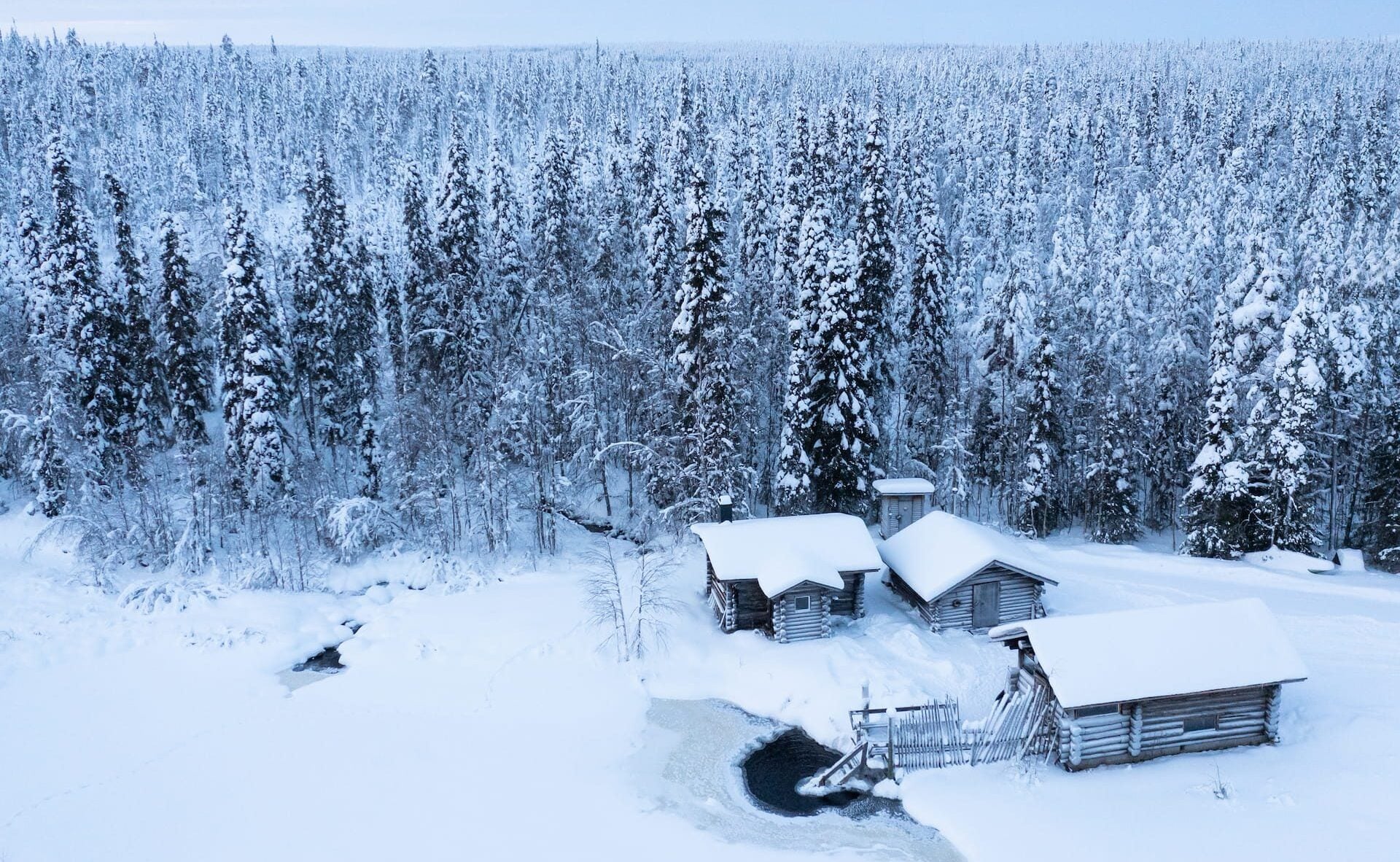 Private Finnish Smoke Sauna Experience in Luosto, Lapland
